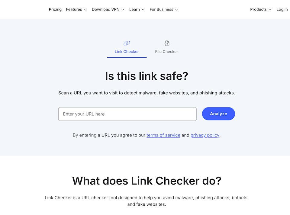 URL checker