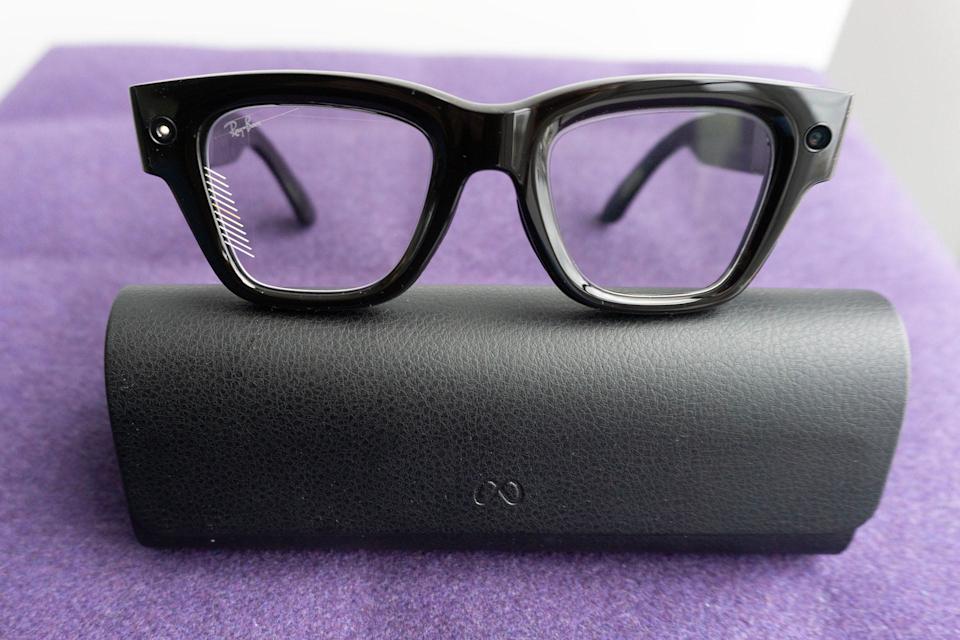 While they are a bit chunky, the Meta Ray-Ban Display are some of the most sophisticated smart glasses on the market right now due in large part to their single full-color screen. 