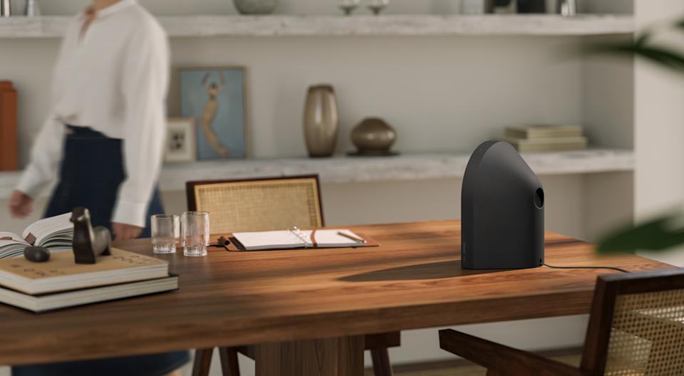 The Samsung Music Studio 5 speaker in black