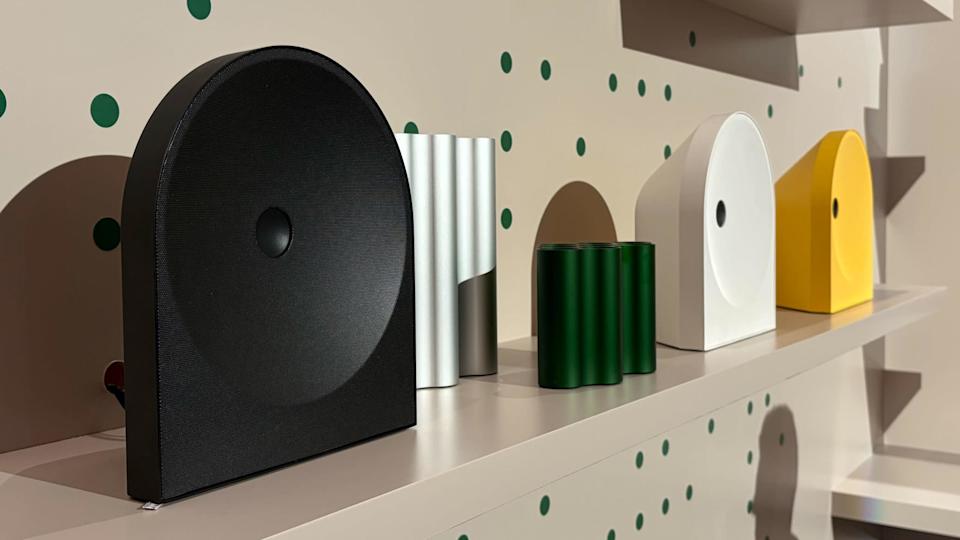 Samsung's Music Studio 5 speakers at CES 2026.