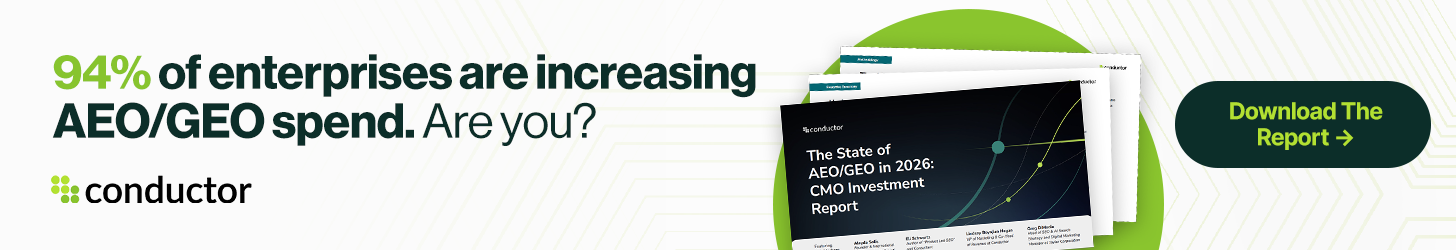 The State of AEO/GEO Report Conductor 2026
