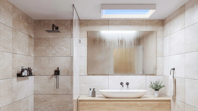 The Philips Skylight has an IP44 rating for dust and water resistance.