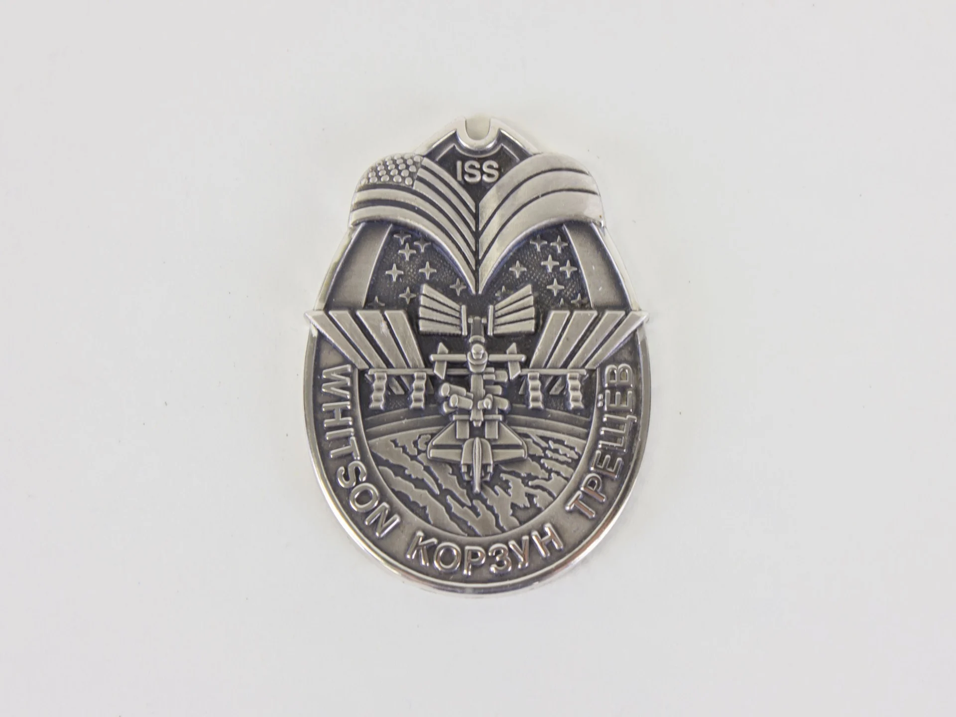 The International Space Station Medallion included in the America 250 time capsule.